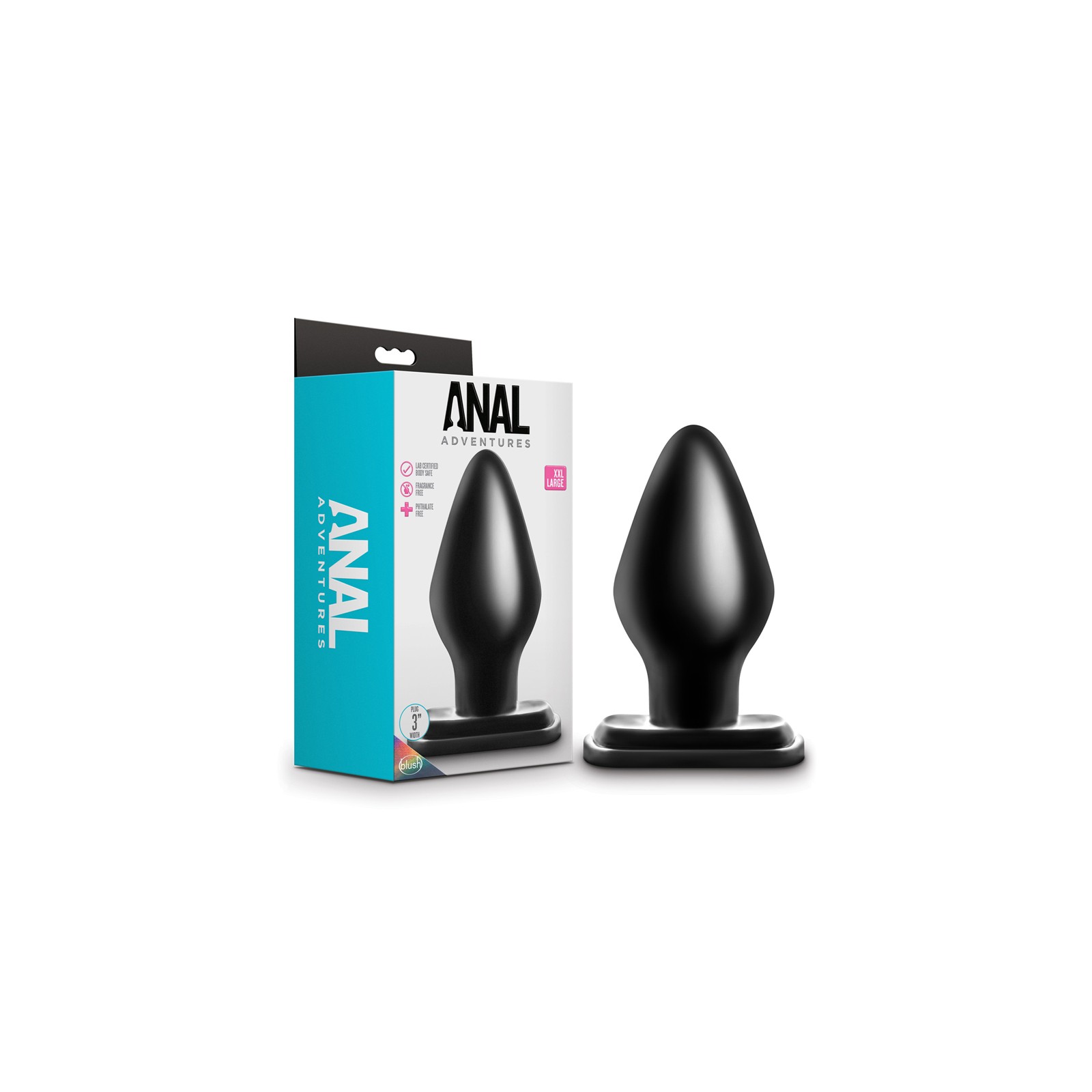 Anal Adventures XXL Plug Black - Ultimate Pleasure Tool