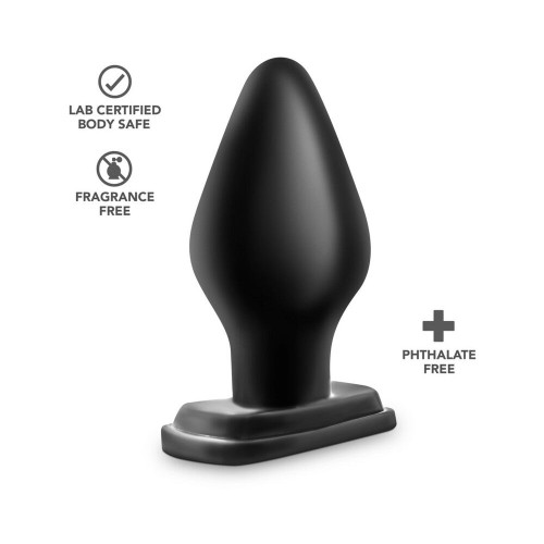 Plug XXL de Anal Adventures Negro - Herramienta de Placer Supremo