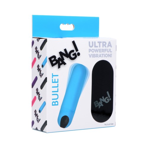 BANG! Bullet Potente Vibrante con Control Remoto