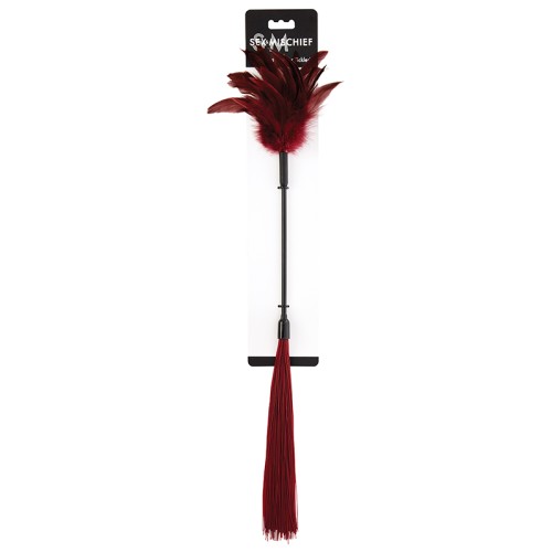 Sportsheets Shadow Feather Tickler - Dual-Ended Flogger