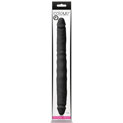 Colours Double Pleasure 12 Inch Dildo Black