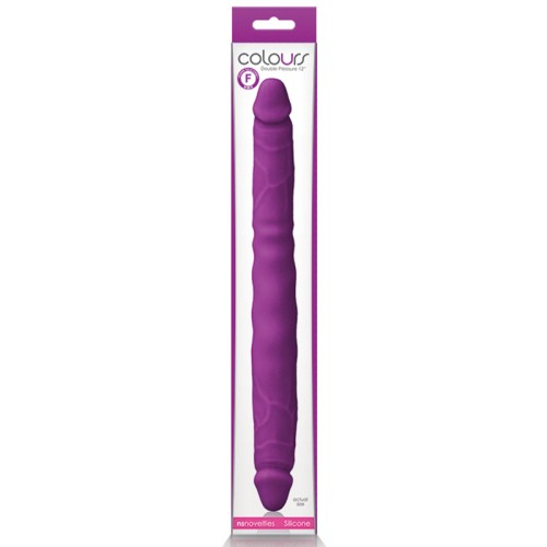 Colours Double Pleasure 12 in. Dual Ended Dildo for Couples