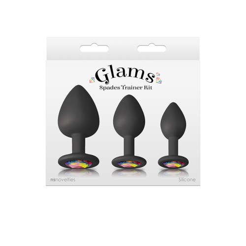 Glams Spades Trainer Kit - Stylish Anal Play