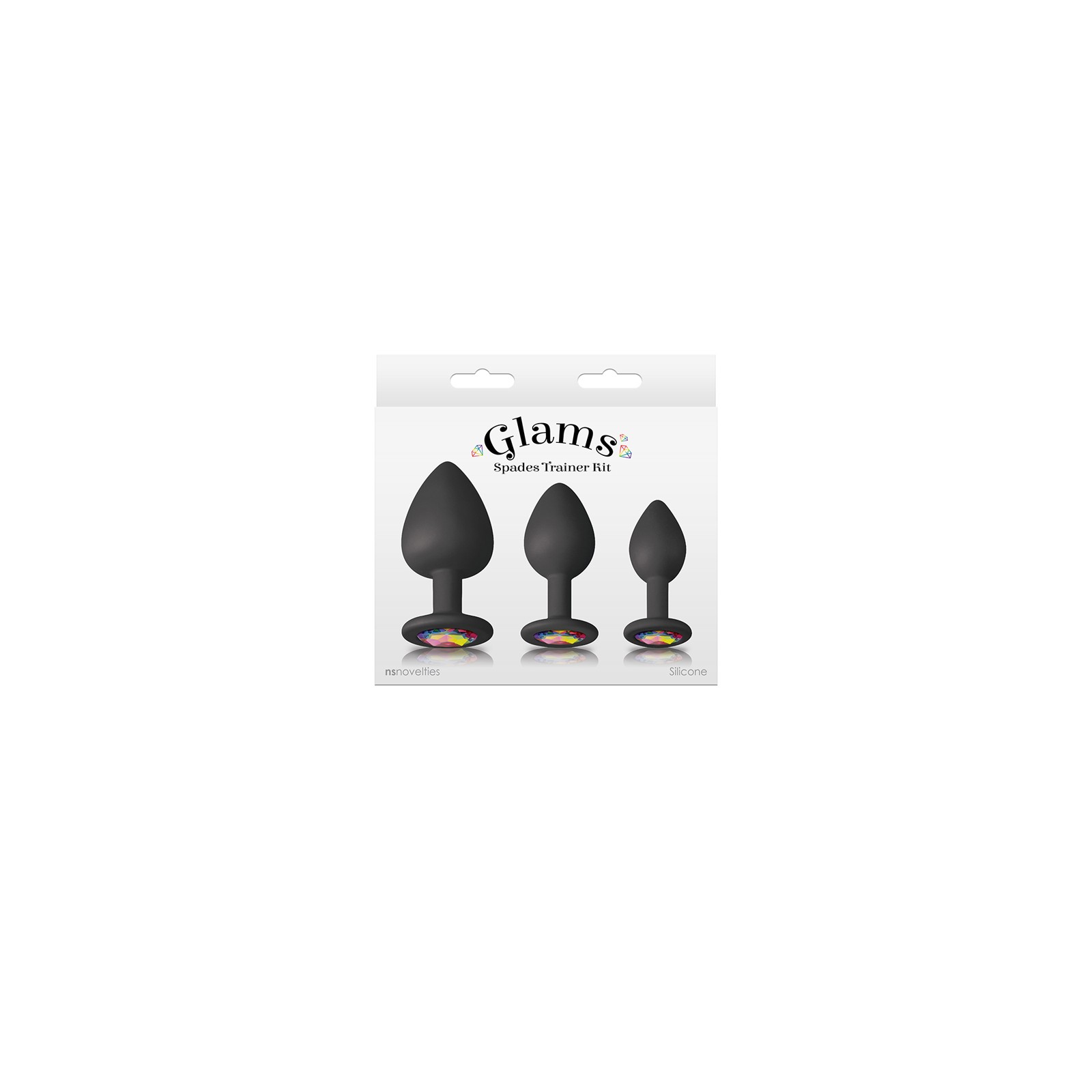 Glams Spades Trainer Kit - Stylish Anal Play