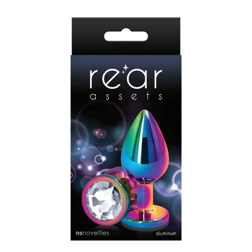 Rear Assets Medium Anal Plug Multicolor