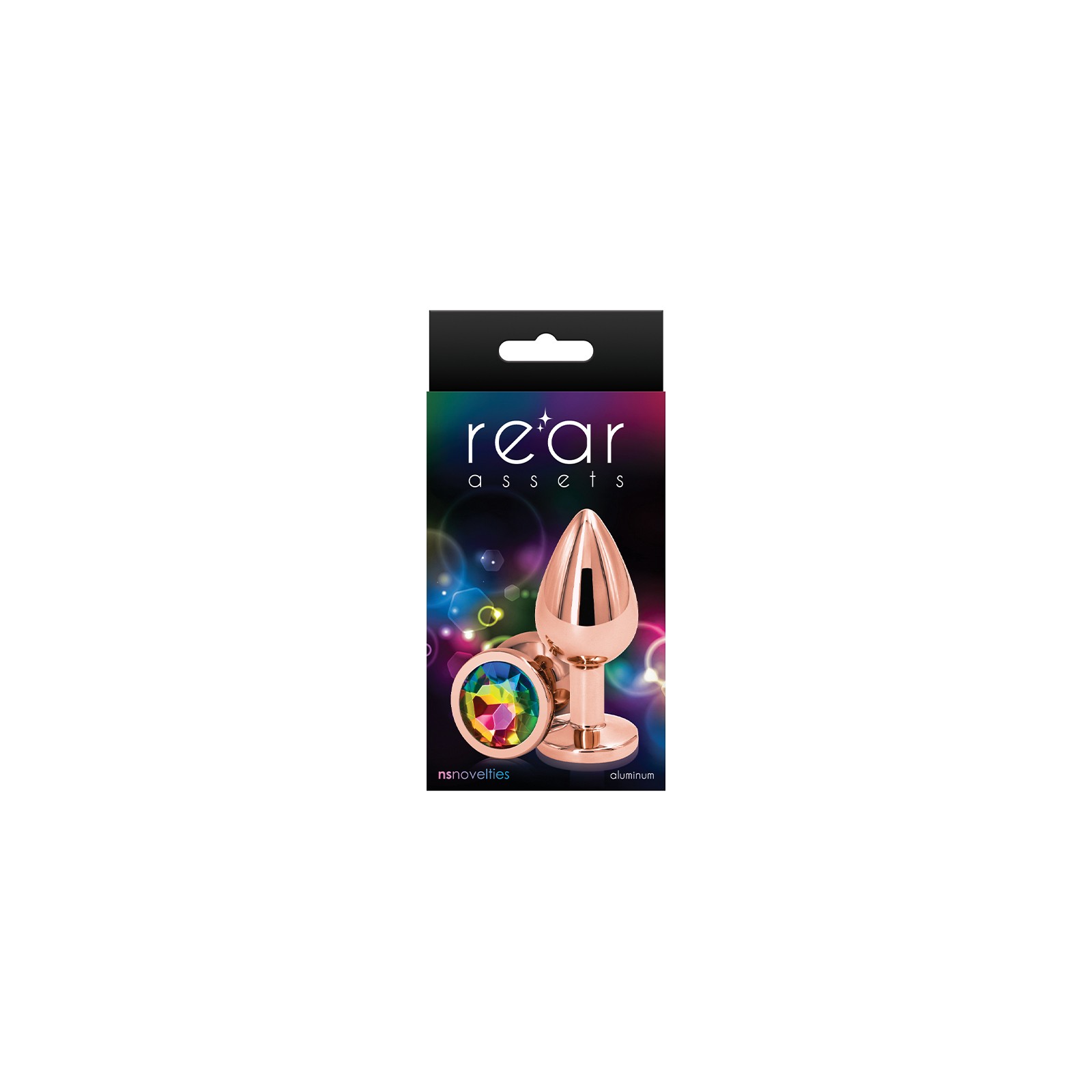 Rear Assets Rose Gold Anal Plug Medium - Elegant and Sensual