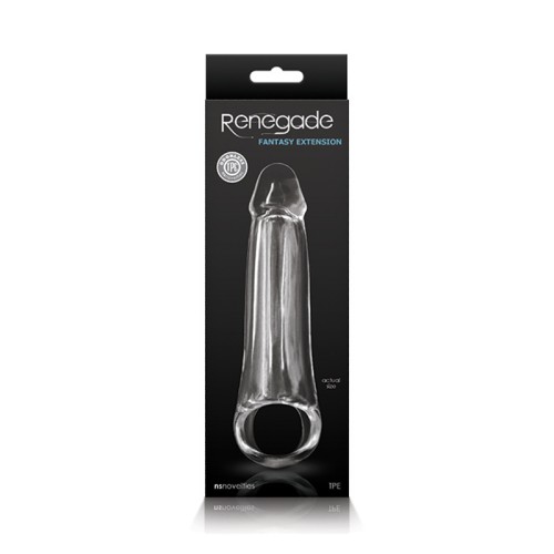 Extensión de Pene Transparente Renegade Pequeña