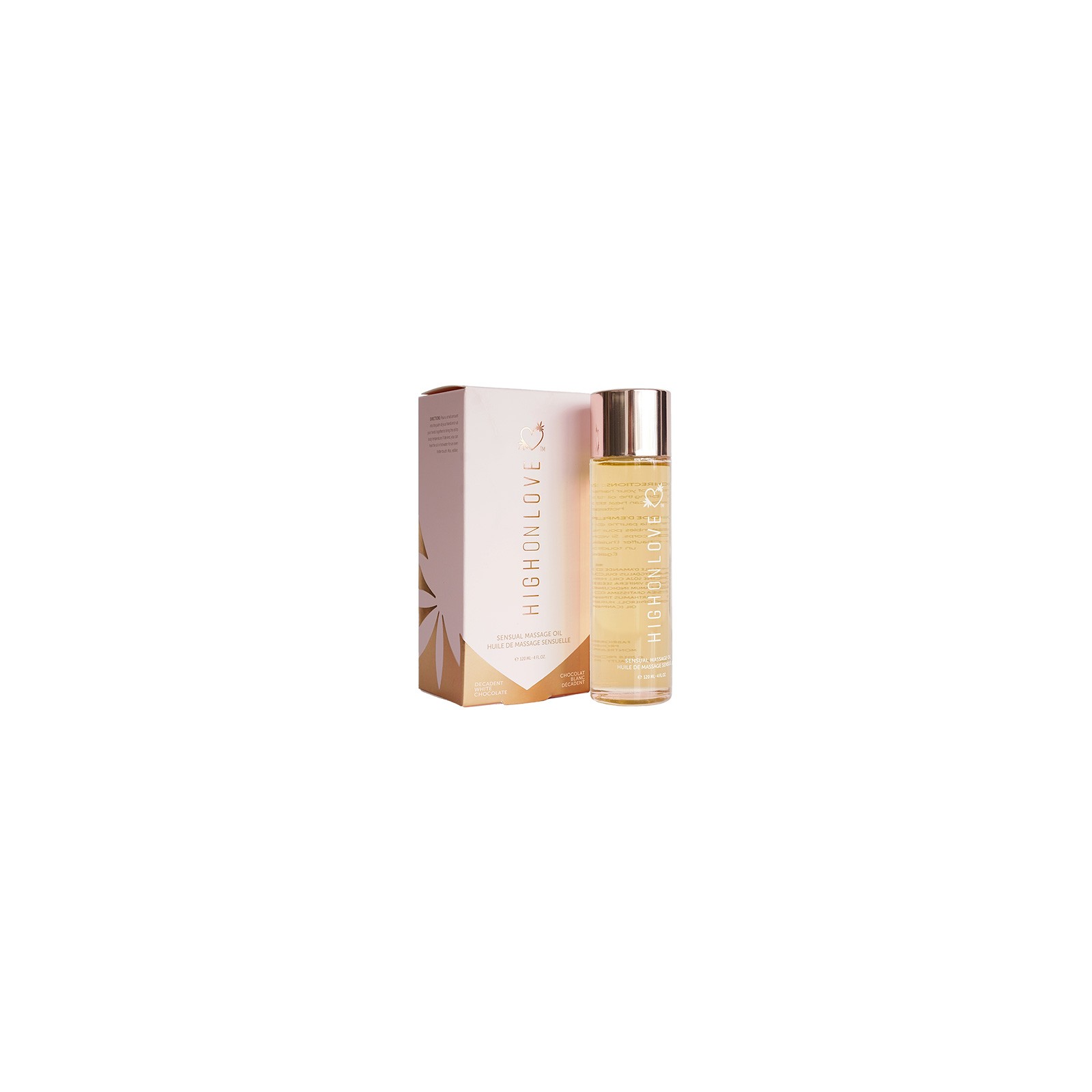 HighOnLove Massage Oil Decadent White Chocolate