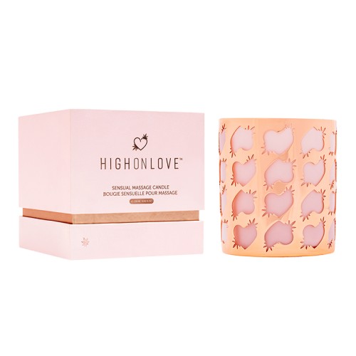 HighOnLove Coconut Massage Candle