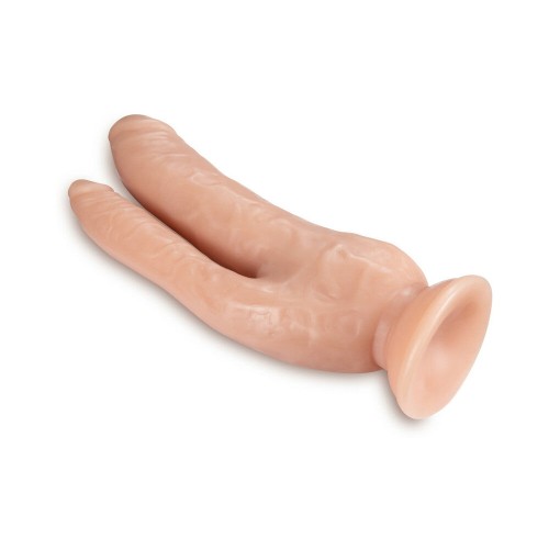 Dildo Dr. Skin 8 Pulgadas DP Cock para Diversión Doble