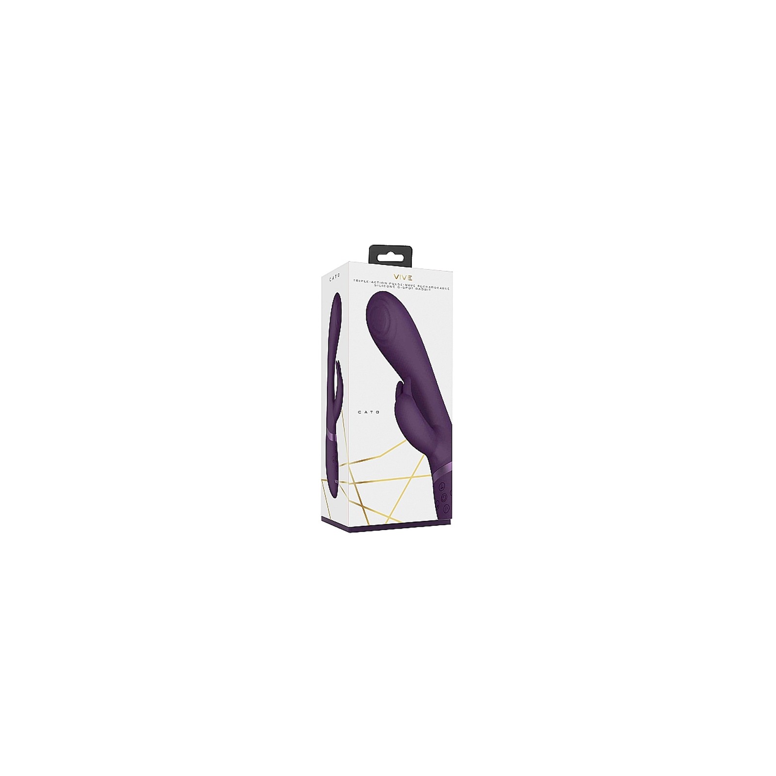 VIVE CATO Rabbit Vibrator - Ultimate Pulse-Wave Pleasure