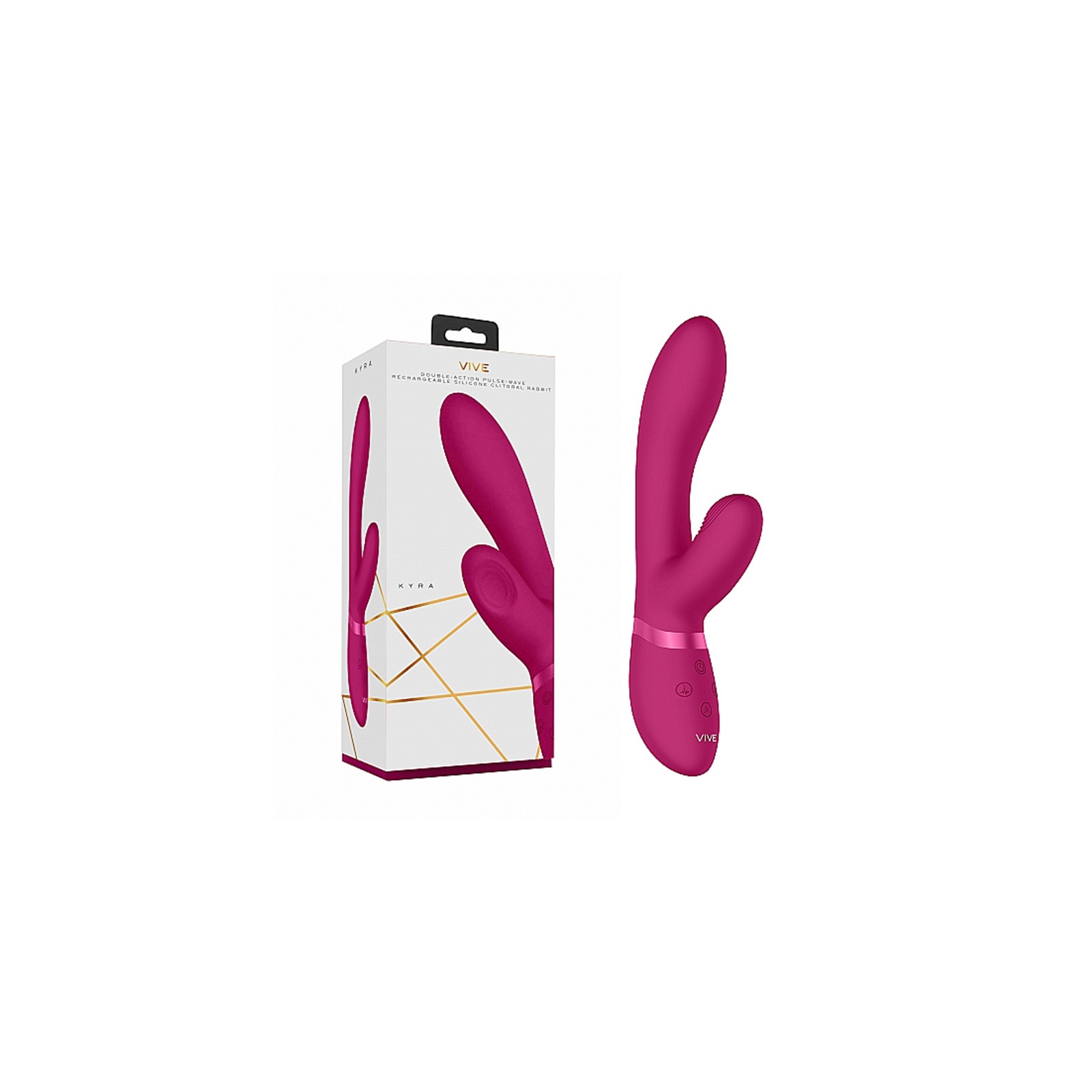 Vibrador Conejito Recargable VIVE KYRA