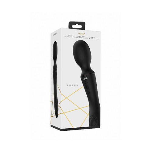 VIVE ENORA Vibrador Doble Recargable - Herramienta de Placer Supremo