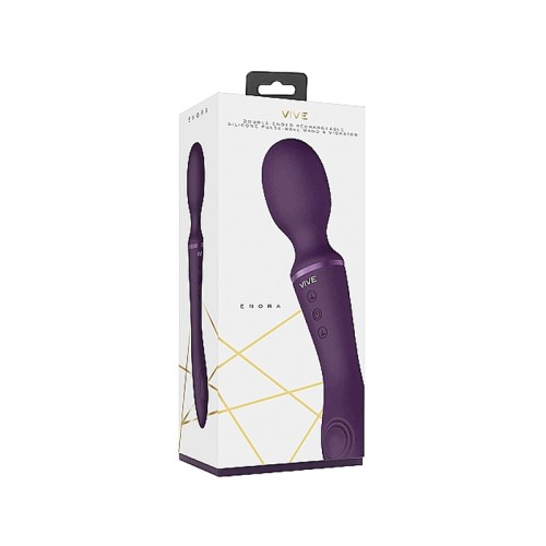 VIVE ENORA Vibrador Doble Cara Recargable - Placer Definitivo