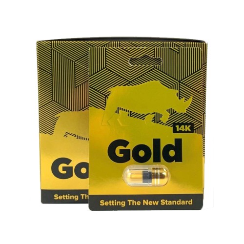 Rhino 14K Gold Male Enhancement Pill