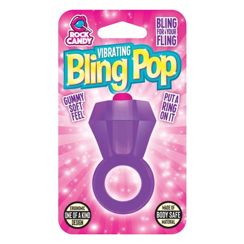 Anillo Bling Pop - Púrpura