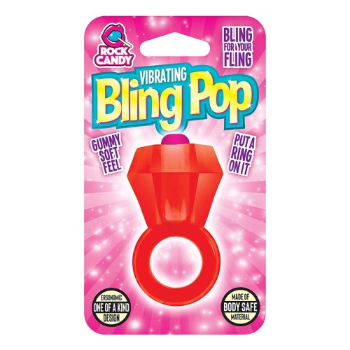 Bling Pop Ring Red for Enhanced Pleasure