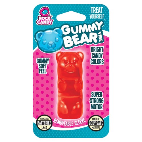 Gummy Bear Vibrator Pocket-Sized Red