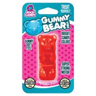 Gummy Bear Vibrator Pocket-Sized Red