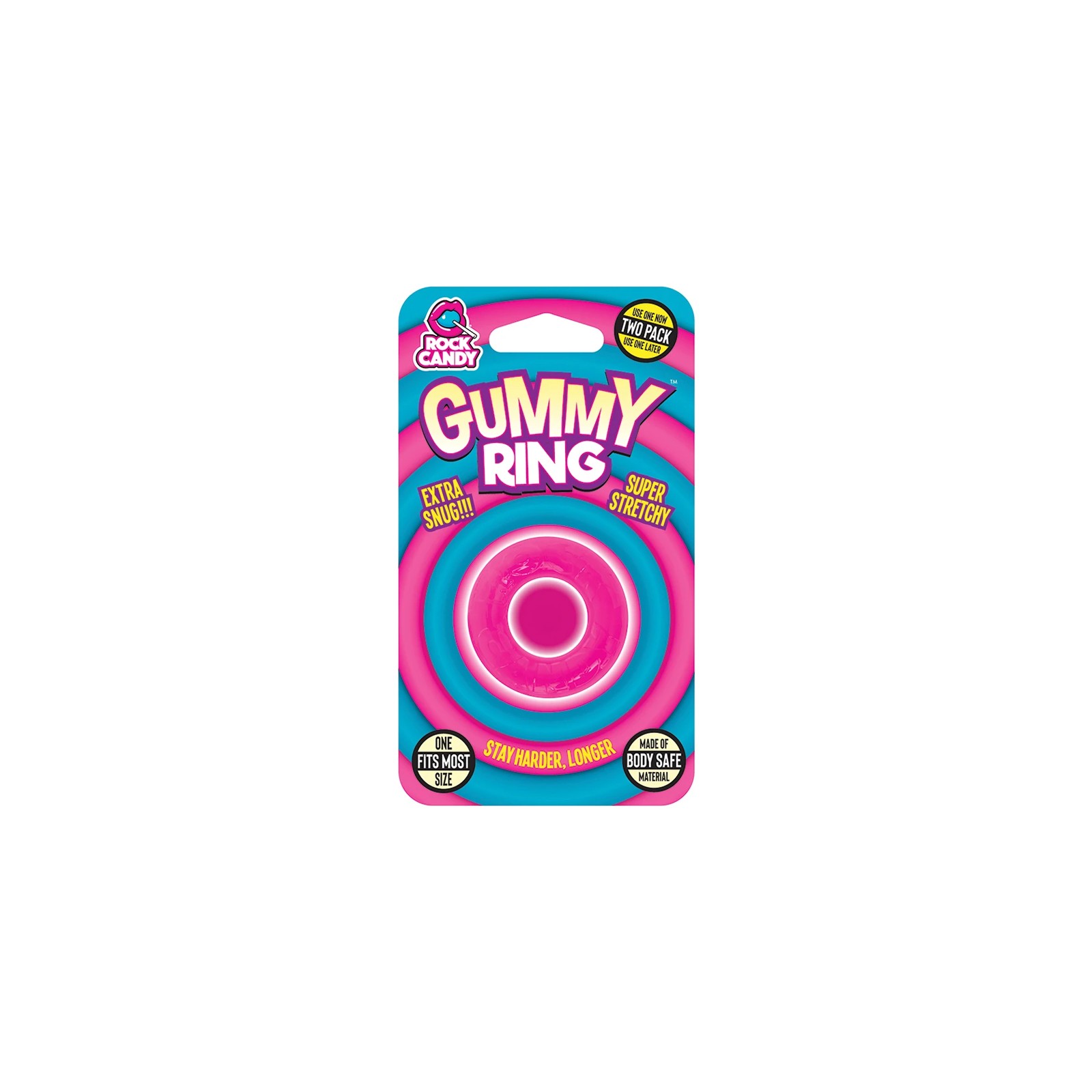 GUMMY RING in Pink for Extended Pleasure