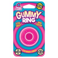 ANILLO GUMMY en Rosa para Placer Prolongado