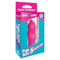 Fun Size Swirls Vibrator Pink