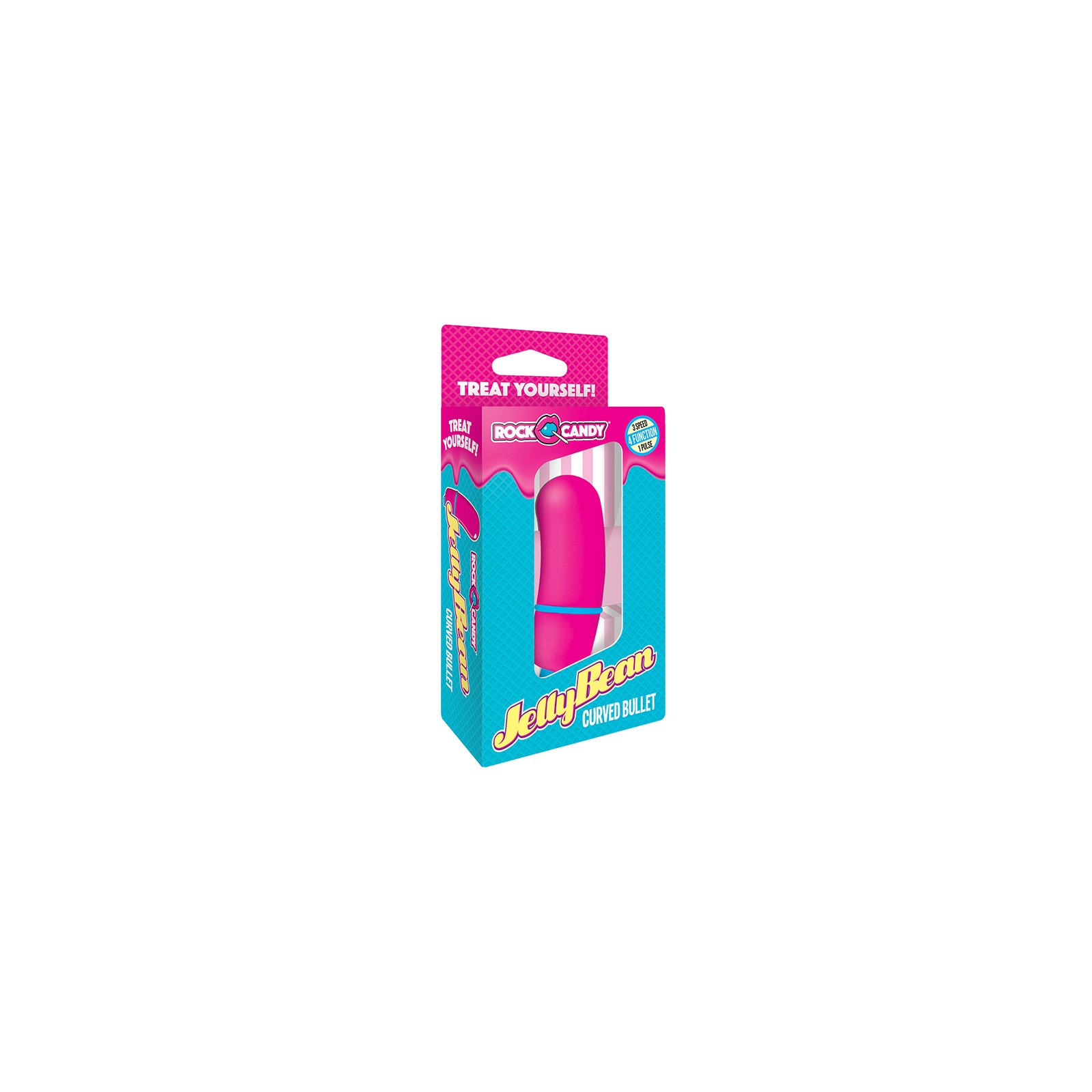 Jelly Bean Vibrating Bullet - Pink