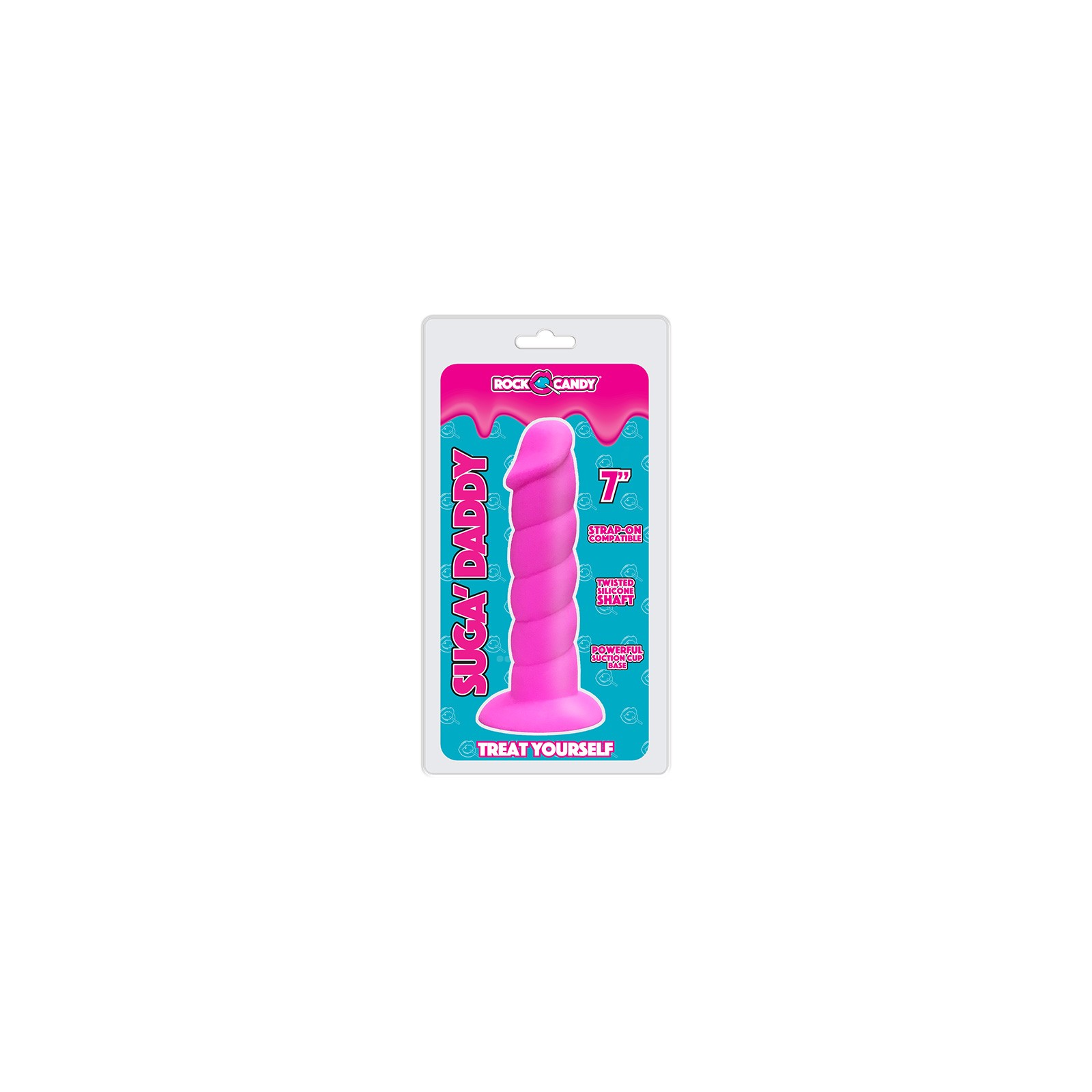 Suga-Daddy 7 Inch Vibrator Pink