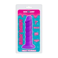 Suga-Daddy 7 inch Purple Dildo - Ultimate Satisfaction