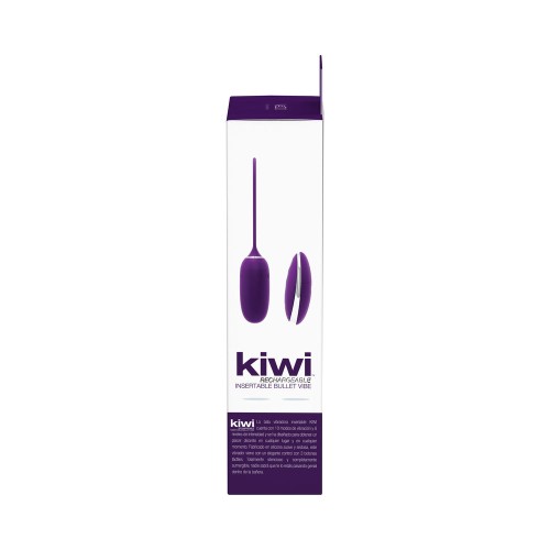 Vedo Kiwi Bullet Recargable Insertable para Placer Definitivo