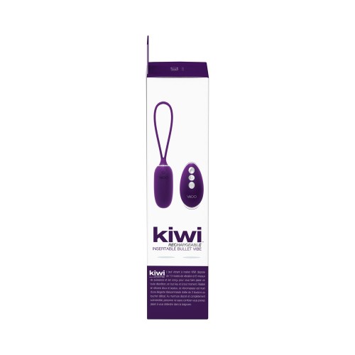 Vedo Kiwi Bullet Recargable Insertable para Placer Definitivo