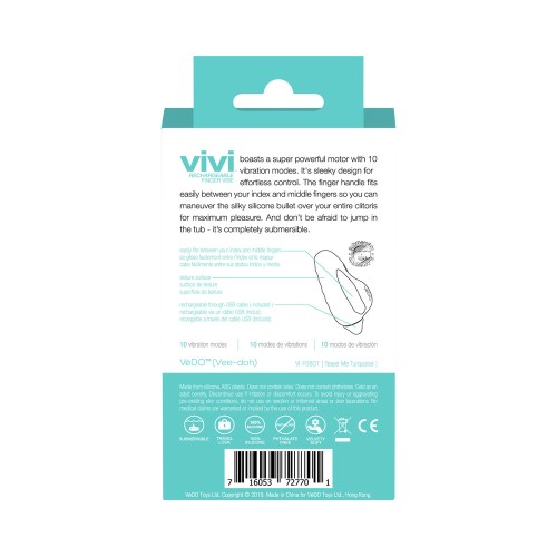 Vedo Vivi Rechargeable Finger Vibe Tease Me