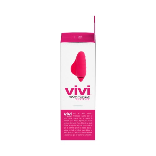 Vibrador de Dedo Vedo Vivi Rosa