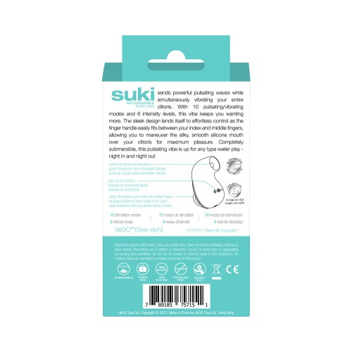 Vedo Suki Sonic Suction Vibrator for Intense Stimulation