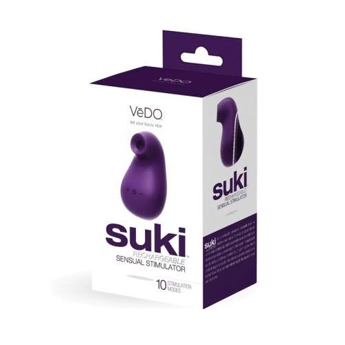 Vibrador Recargable Vedo Suki Sonic Suction