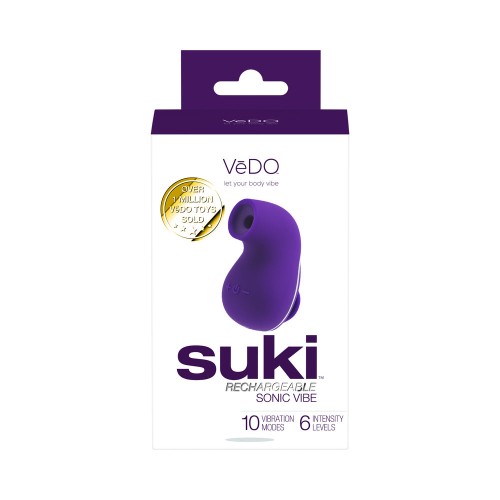 Vedo Suki Sonic Suction Rechargeable Vibrator