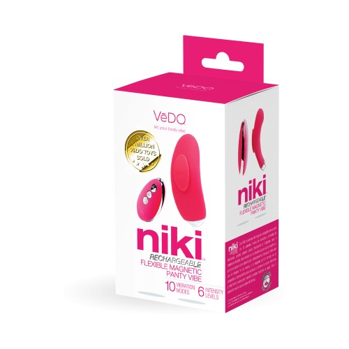 VeDo Niki Vibrador de Panty Recargable Rosa