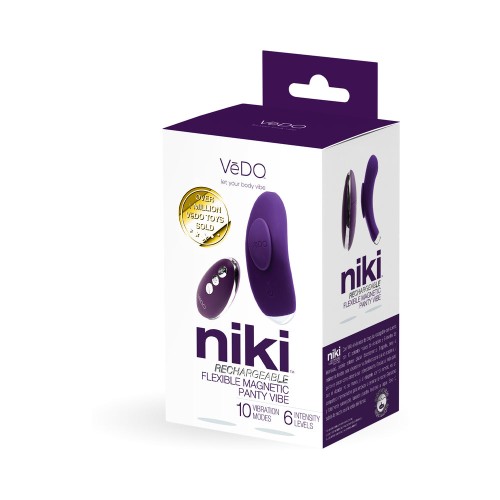 Vibrador de Panty Recargable VeDO Niki