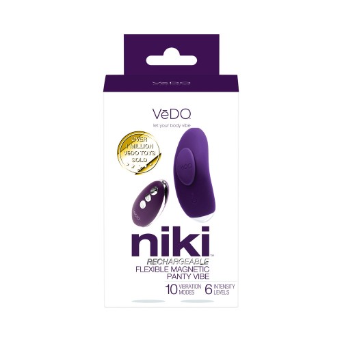 Vibrador de Panty Recargable VeDO Niki