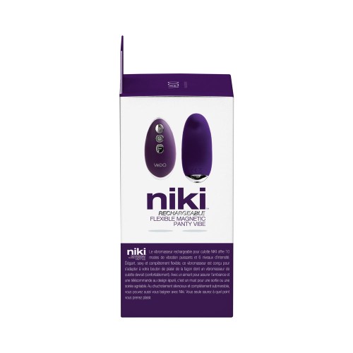 Vibrador de Panty Recargable VeDO Niki