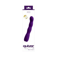 VeDO Quiver Plus Vibrador Recargable Púrpura Profundo