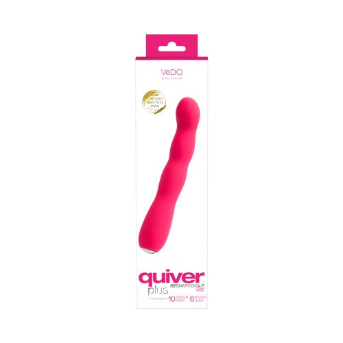 VeDO Quiver Plus Rechargeable Vibe for G-spot Pleasure