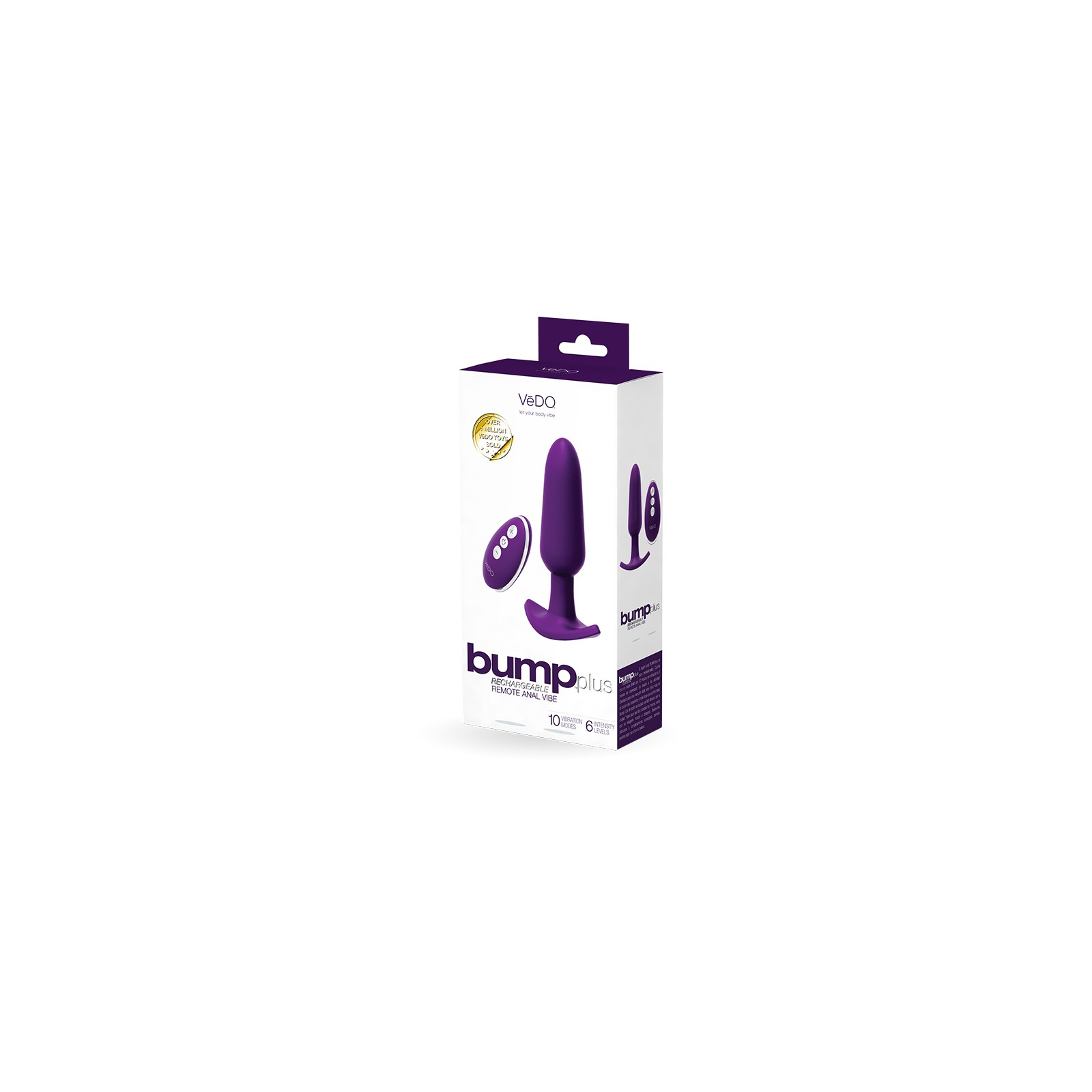 VeDO Bump Plus Anal Vibe for Exciting Pleasure