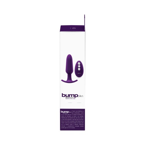 VeDO Bump Plus Anal Vibe for Exciting Pleasure