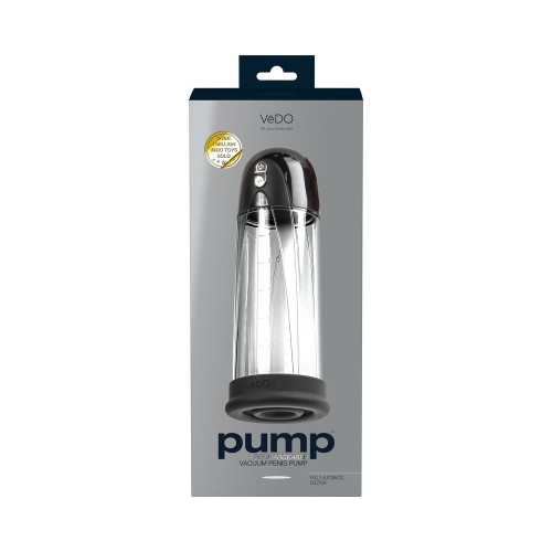 Rechargeable Vacuum Penis Pump Black