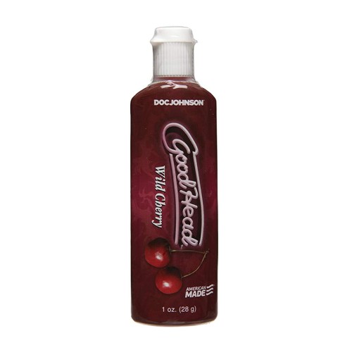 GoodHead Wild Cherry Oral Gel 1oz - Delicious Flavor Enhancer