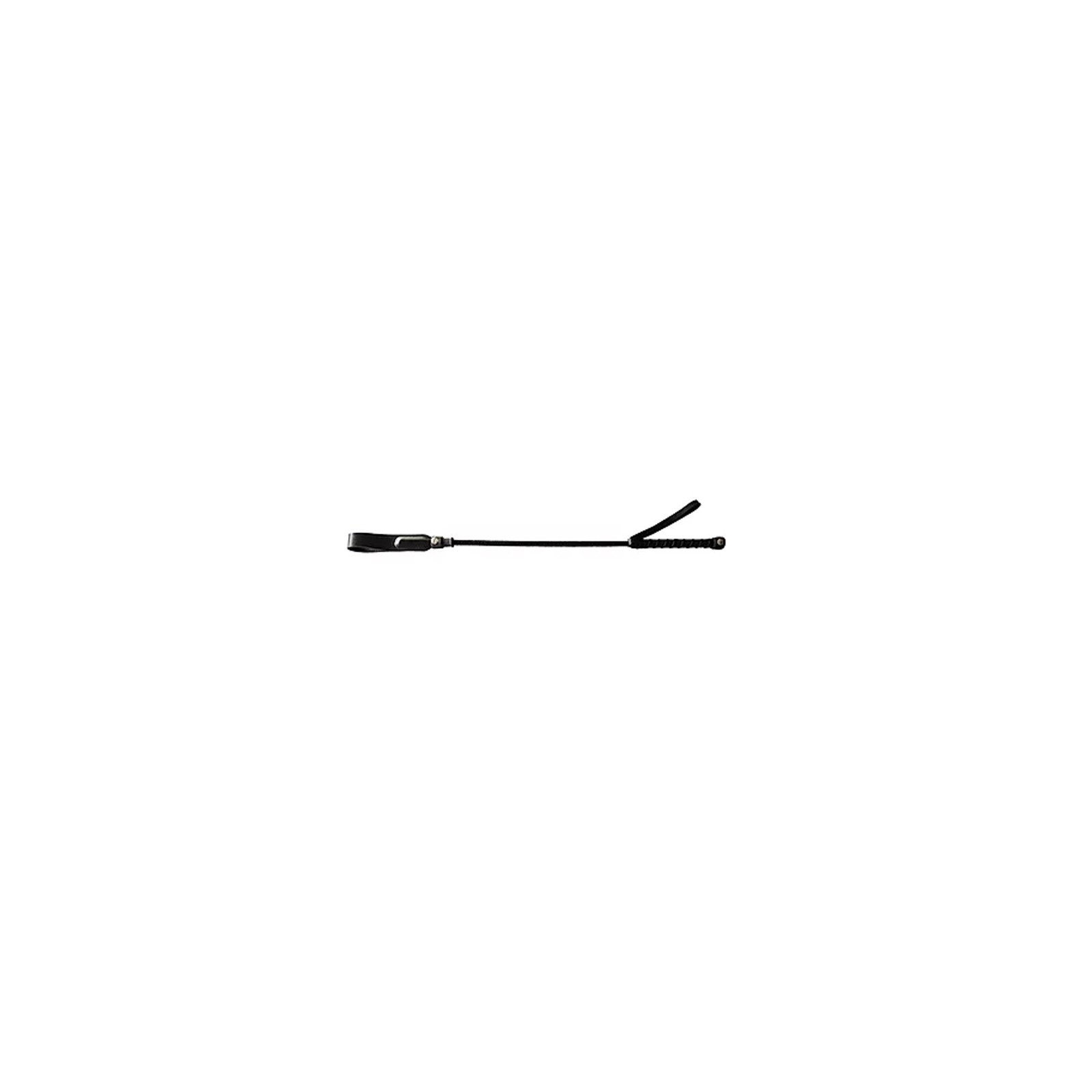 Short Riding Crop Slim Tip (20") - BLACK