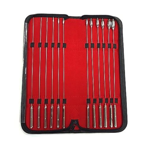 Set de Dilatadores Rosebud de Acero Inoxidable de 12 Piezas