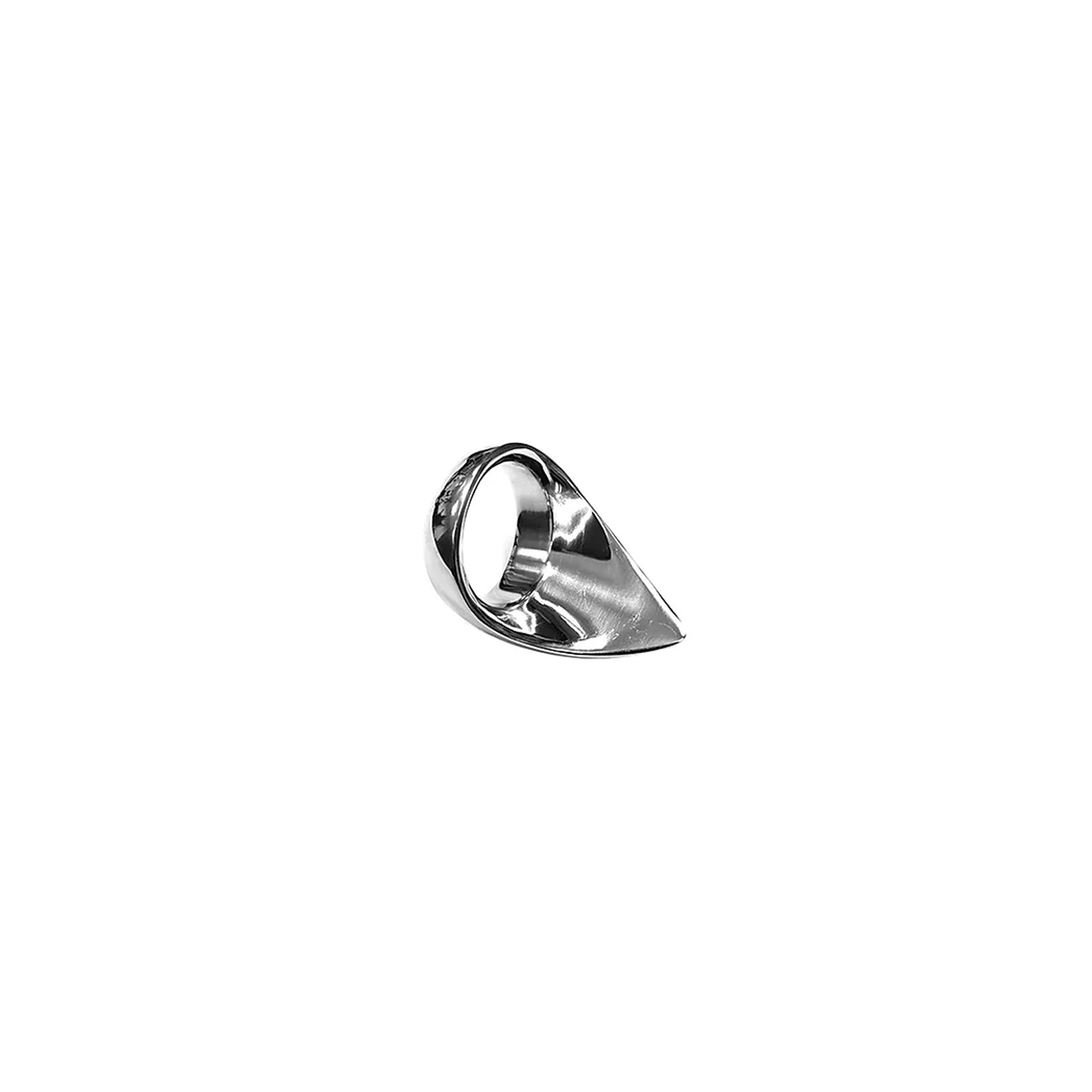 Stainless Steel Tear Drop Cock Ring for Pleasure