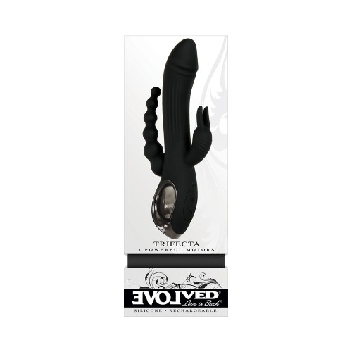 Vibrador Rabbit Trifecta Recargable Evolved